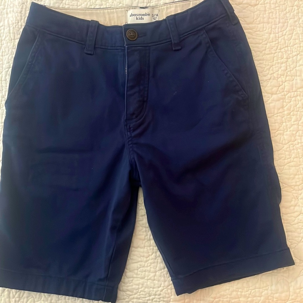 Abercrombie kids 13/14 navy blue shorts